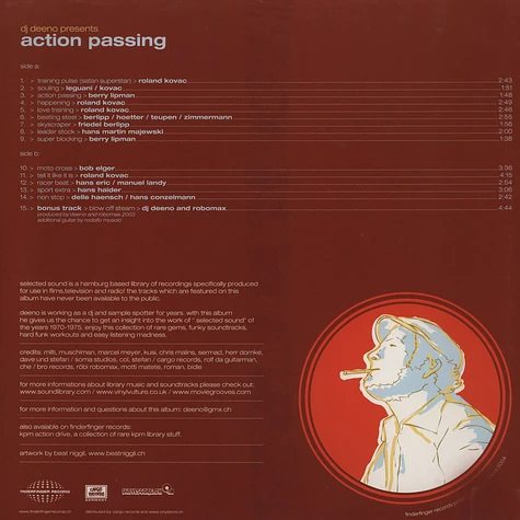 DJ Deeno - Action Passing