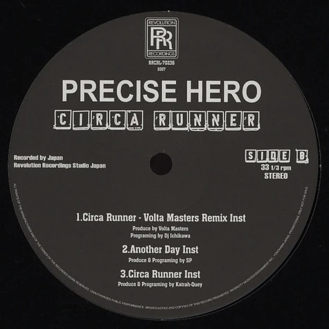 Precise Hero - Circa Runner Volta Masters Remix