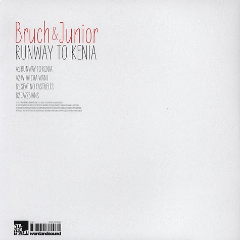 Bruch & Junior - Runway To Kenia EP
