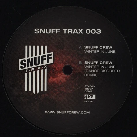 Snuff Crew - Winter In June Dance Disorder Remix
