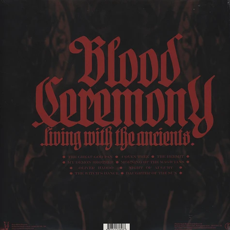 Blood Ceremony - Living With The Ancients