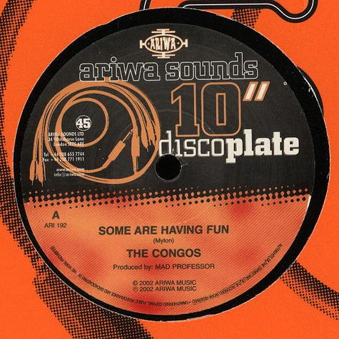 Congos - Some Are Having Fun