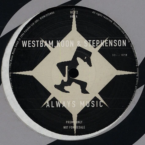 Westbam, Koon + Stephenson - Always Music