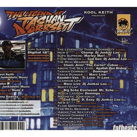 Kool Keith - The Legend Of Tashan Dorrsett