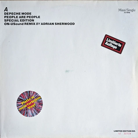 Depeche Mode - People Are People (ON-USound Remix By Adrian Sherwood)