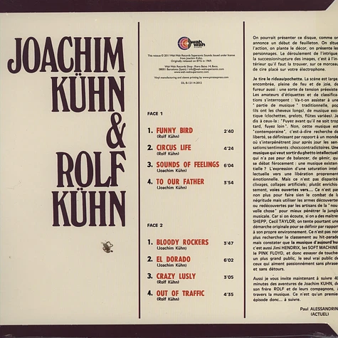 Joachim Kühn & Rolf Kühn - Bloody Rockers