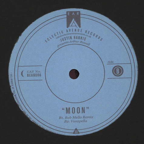 Justin Harris - Moon Feat. Arthur Russell