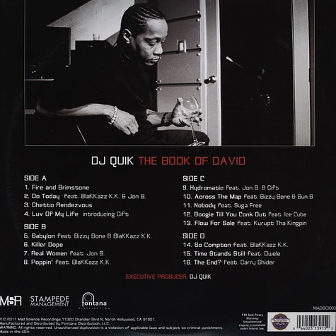 DJ Quik - Book Of David
