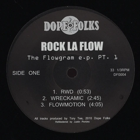 Rock La Flow - The Flowgram EP Part 1