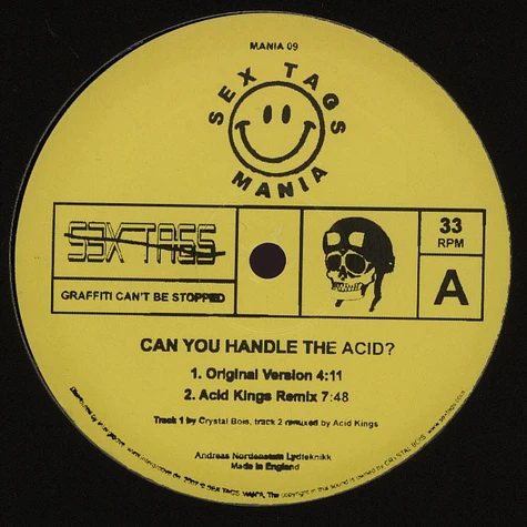 Acid Kings & Crystal Bois - Can You Handle The Acid?