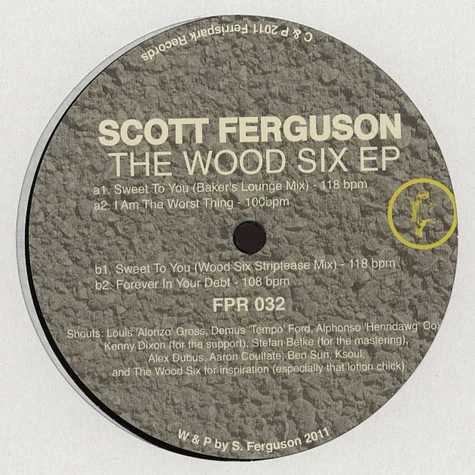 Scott Ferguson - The Wood Six Ep