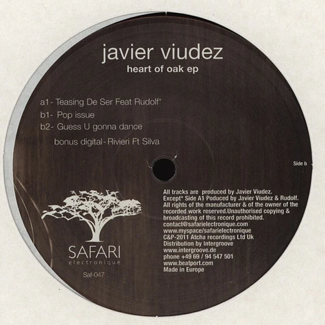 Javier Viudez - Heart Of Oak EP