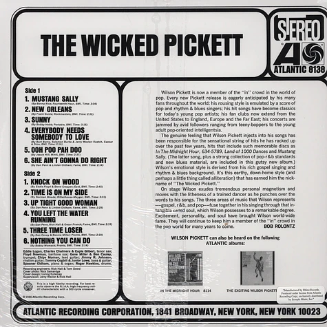 Wilson Pickett - The Wicked Pickett