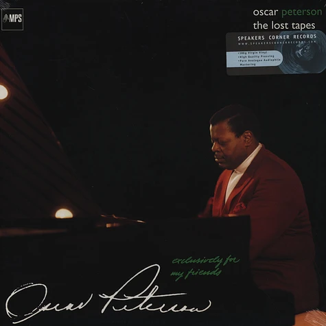 Oscar Peterson - Exclusively for my Friends – The Lost Tapes