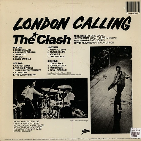 The Clash - London Calling