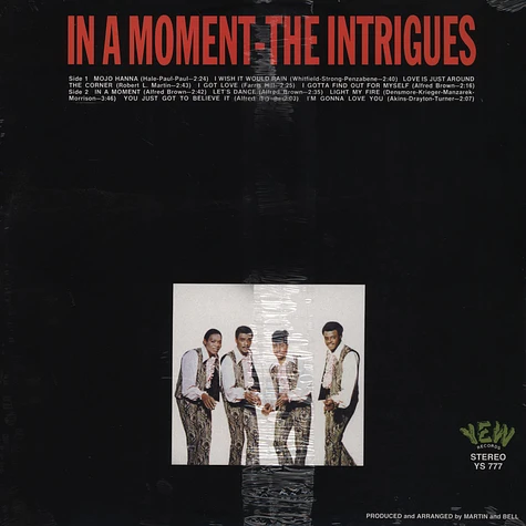 Intrigues - In A Moment