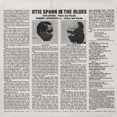 Otis Spann - Otis Spann Is The Blues