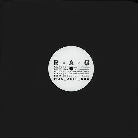 R-A-G - Rage EP