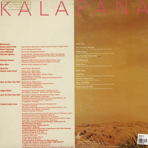 Kalapana - Alive