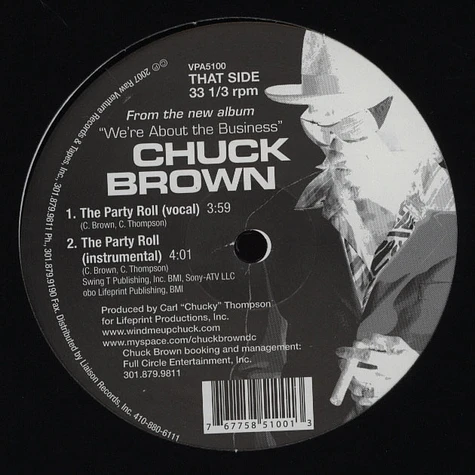 Chuck Brown - Party Roll