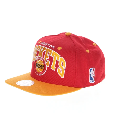 Mitchell & Ness - Houston Rockets NBA Logo 2 ToneSnapback Cap