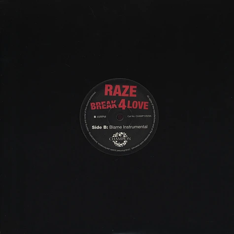 Raze - Break For Love Blame Remix