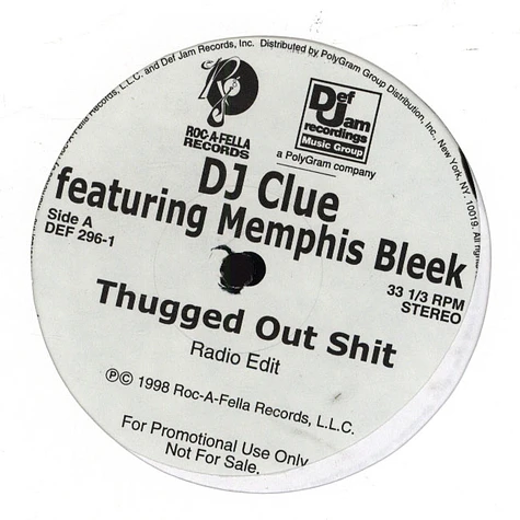 DJ Clue feat. Memphis Bleek - Thugged Out Shit