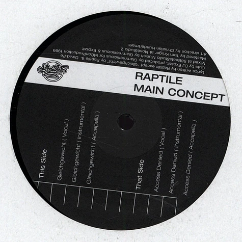 Raptile & Main Concept - Gleichgewicht