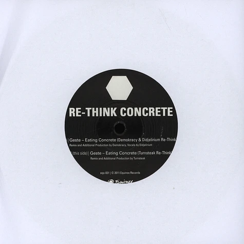 Geste - Re-Think Concrete - The Eating Concrete Remixes