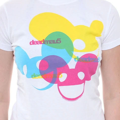 Deadmau5 - 3 Heads Color Logo Women T-Shirt