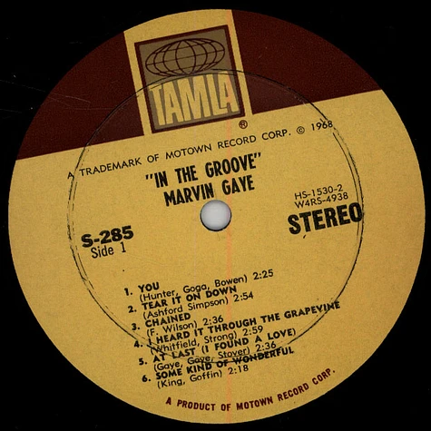 Marvin Gaye - In the groove