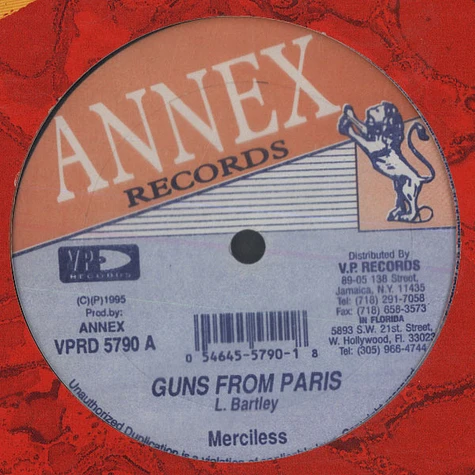 Merciless - Guns from Paris