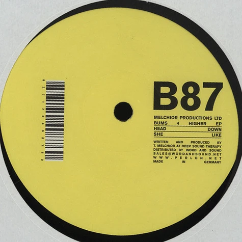 Melchior Productions Ltd - Bums 4 Higher EP