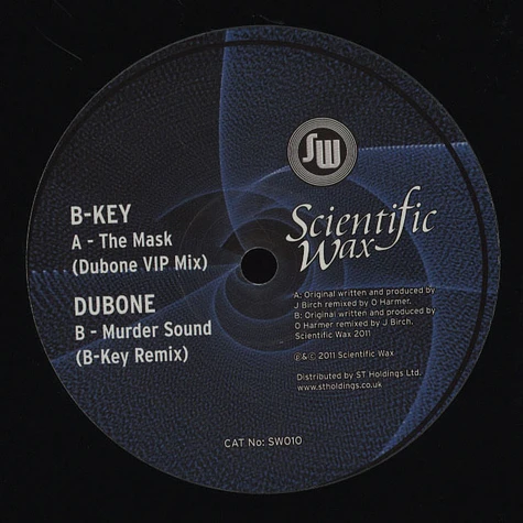 B-Key / Dubone - The Mask Dubone VIP Mix / Murder Sound B-Key Remix