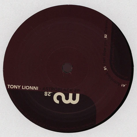 Tony Lionni - Astroblack EP