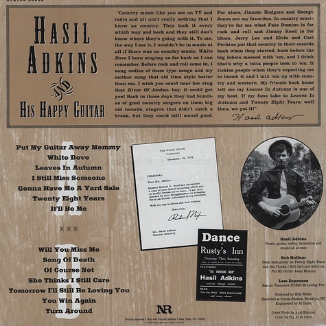 Hasil Adkins And His Happy Guitar - Achy Breaky Ha Ha Ha