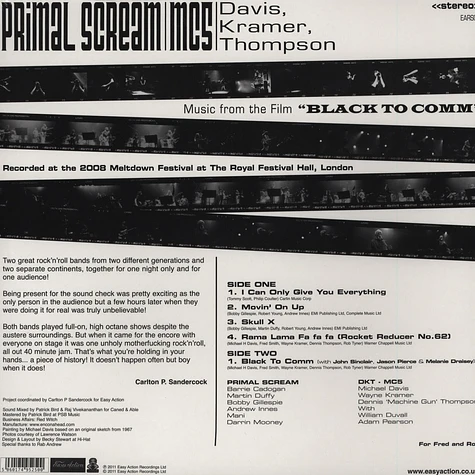 Primal Scream & Mc5 - Black To Comm