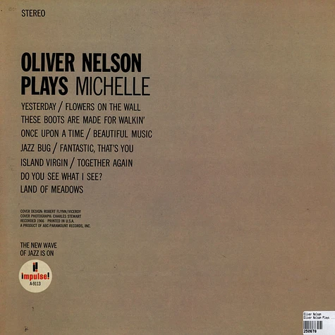 Oliver Nelson - Oliver Nelson Plays Michelle