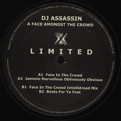 DJ Assassin - Face Amongst The Crowd