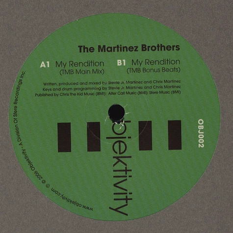 Martinez Brothers - My Rendition
