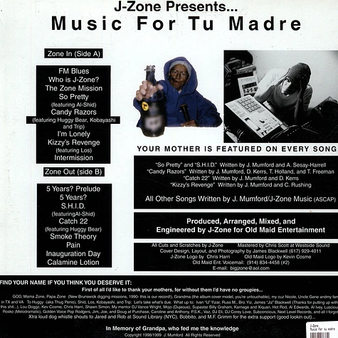 J-Zone - Music for tu madre
