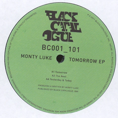 Monty Luke - Tomorrow EP