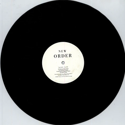 New Order - True Faith / 1963