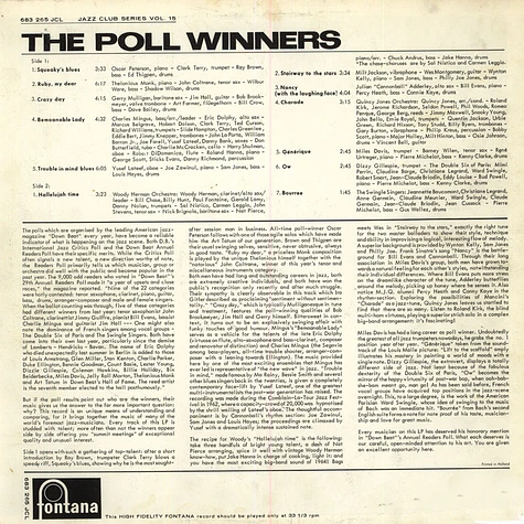 V.A. - The Winners Of Down Beat's Readers Poll 1964