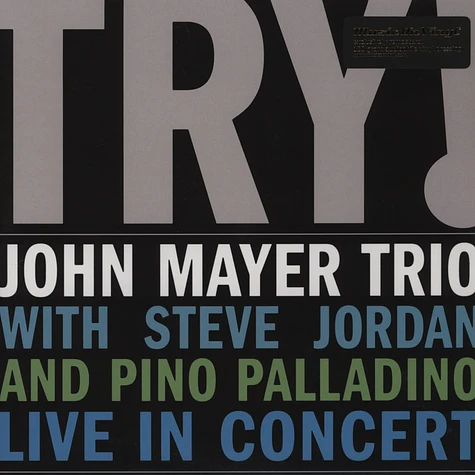 John Mayer Trio - Try! Live In Concert