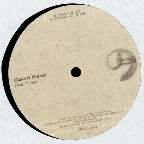 David Keno - Heech EP