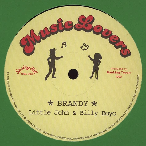 Little John & Billy Boyo - Brandy