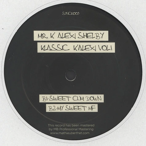 Mr. K Alexi Shelby - Klassic K’ Alexi Vol.1