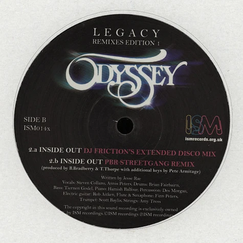 Odyssey - Legacy Remixes Edition 1