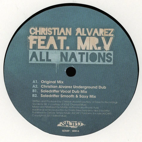 Christian Alvarez - All Nations